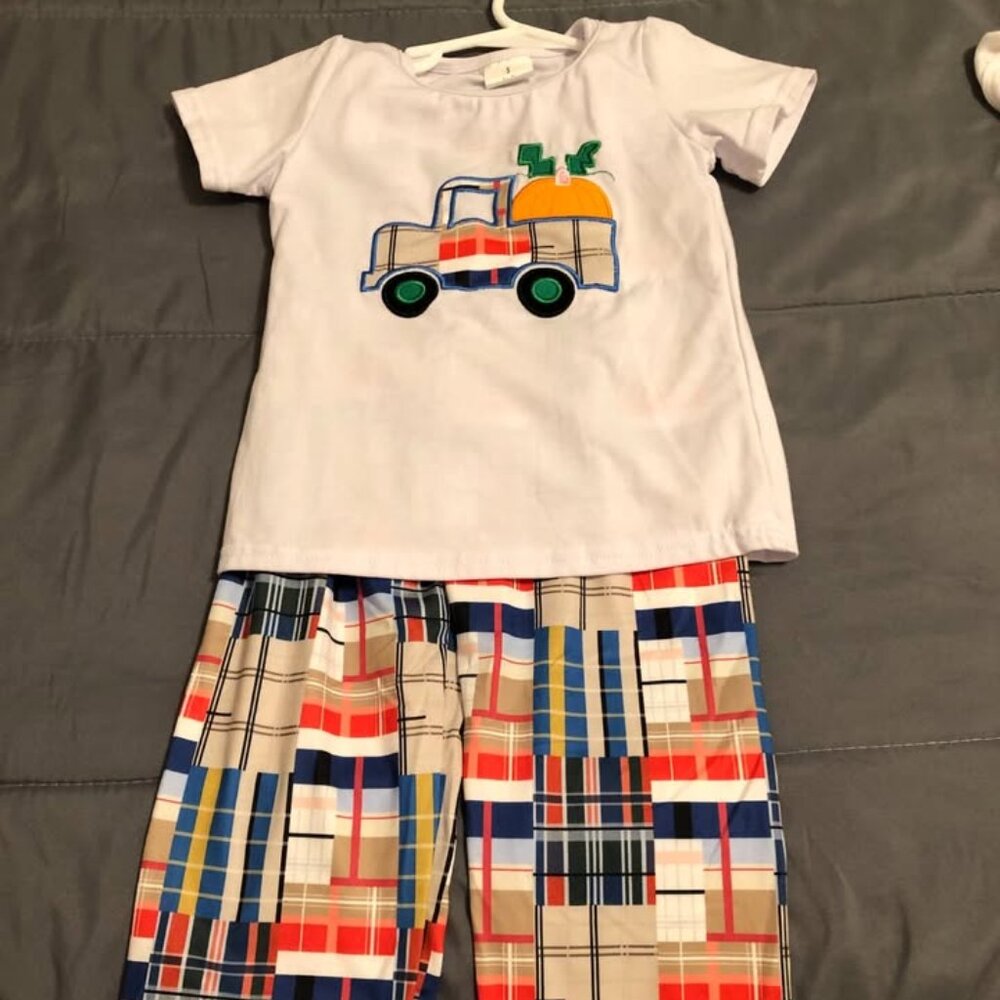 2T, 3T, & 4T Boys Pants Outfit.